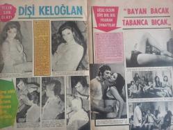 Pazar Aktüalite Sinema Tiyatro Mizah Mecmuası Dergisi Gazetesi - 31 Aralık 1971 - Sayı:797 - Filiz Akın - Fatma Girik - Yılmaz Güney - Türkan Şoray - Ayhan Işık - Muzaffer Arslan - Ediz Hun - Yeşim Yükselen - Seher Şeniz - Melek Görgün - Figen Han - Meltem Mete - Gülgün Erdem - Feri Cansel - Mine Soley - Beyza Başar - Fatma Belgen - Ceyda Karahan - Pakize Suda - Bahar Erdeniz - Beyza Başar - Yeşim Tan - Ender Doruk - Funda Balcu - Nergis Cansevdi - Gül Tener - Nur Azak - Aysun Ayben - Mine Mutlu - Feri Cansel - Gülgün Erdem - Melek Görgün - Oya Peri - Serpil Örümcer - Mine Soley - Figen Han - Ülkü Özen - Seyyal Taner - Gamze Öz - Eva Bender - Türkan Şoray - Metin Erksan - Turgut Demirağ - Nuri Gültekin - Halide Edip Adıvar - Bilge Olgaç - Lütfi Akad - Muzaffer Arslan - Necdet Yakın - Rukiye Göreç - Nejat Saydam - Yeşim Yükselen - Müfit Noyan - Funda Ege - Turgut Özatay fotoğraf ve haberi - Dergi Tam Değildir Sadece 12 Sayfası Mevcuttur
