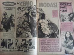 Pazar Aktüalite Sinema Tiyatro Mizah Mecmuası Dergisi Gazetesi - 8 Eylül 1972 - Sayı:833 - Türkan Şoray - Mine Sun - Osman Seden - Feridun Karakaya - Yücel Çakmaklı - Hülya Koçyiğit - Atıf Yılmaz - Yeşim Tan - Feri Cansel - Esen Püsküllü - Kemal Bilbaşar - Yalçın Gülhan - Hüseyin Zan - Süleyman Turan - Behçet Nacar - Nihat Ziyalan - Sami Tunç - Bilal İnci - Nalan Erdi - Deniz Erkanat - Kudret Şandra - Ateş Osman - Atilla Ergün - Oya Peri - Safiye Yankı - Hamiyet Yankı - Fatma Girik - Persil Deterjan Reklamı - Engin Çağlar - Sevda Ferdağ - Nebahat Çehre - Ali Avaz - Ülkü Özer - Aram Gülyüz - Fikret Hakan - Mine Sun - Gülgün Erdem fotoğraf ve haberi - Tam Takım Dergi