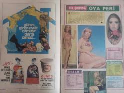 Pazar Aktüalite Sinema Tiyatro Mizah Mecmuası Dergisi Gazetesi - 8 Eylül 1972 - Sayı:833 - Türkan Şoray - Mine Sun - Osman Seden - Feridun Karakaya - Yücel Çakmaklı - Hülya Koçyiğit - Atıf Yılmaz - Yeşim Tan - Feri Cansel - Esen Püsküllü - Kemal Bilbaşar - Yalçın Gülhan - Hüseyin Zan - Süleyman Turan - Behçet Nacar - Nihat Ziyalan - Sami Tunç - Bilal İnci - Nalan Erdi - Deniz Erkanat - Kudret Şandra - Ateş Osman - Atilla Ergün - Oya Peri - Safiye Yankı - Hamiyet Yankı - Fatma Girik - Persil Deterjan Reklamı - Engin Çağlar - Sevda Ferdağ - Nebahat Çehre - Ali Avaz - Ülkü Özer - Aram Gülyüz - Fikret Hakan - Mine Sun - Gülgün Erdem fotoğraf ve haberi - Tam Takım Dergi