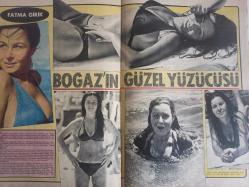 Pazar Aktüalite Sinema Tiyatro Mizah Mecmuası Dergisi Gazetesi - 8 Eylül 1972 - Sayı:833 - Türkan Şoray - Mine Sun - Osman Seden - Feridun Karakaya - Yücel Çakmaklı - Hülya Koçyiğit - Atıf Yılmaz - Yeşim Tan - Feri Cansel - Esen Püsküllü - Kemal Bilbaşar - Yalçın Gülhan - Hüseyin Zan - Süleyman Turan - Behçet Nacar - Nihat Ziyalan - Sami Tunç - Bilal İnci - Nalan Erdi - Deniz Erkanat - Kudret Şandra - Ateş Osman - Atilla Ergün - Oya Peri - Safiye Yankı - Hamiyet Yankı - Fatma Girik - Persil Deterjan Reklamı - Engin Çağlar - Sevda Ferdağ - Nebahat Çehre - Ali Avaz - Ülkü Özer - Aram Gülyüz - Fikret Hakan - Mine Sun - Gülgün Erdem fotoğraf ve haberi - Tam Takım Dergi