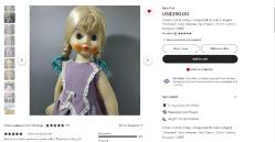 SOVYET RUSYA 1960'LARDEN ÇOK NADİR VİNTAGE SERT PLASTİK DEV BOY OYUNCAK BEBEK BİBLO 70 CM