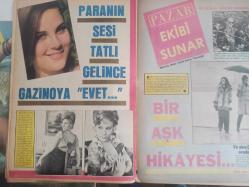 Pazar Aktüalite Sinema Tiyatro Mizah Mecmuası Dergisi Gazetesi - 9 Mart 1973 - Sayı::839 - Türkan Şoray - Antonella Zerry - Ümit Utku - Aziz Sarıkaya - Şevket Aktunç - Aram Gülyüz - Adnan Akar - Seyfettin Merttürk - Nimet Pekmezoğlu - Mürvet Bozkurt - Belkıs Acar - Engin Çağlar - Filiz Vural - Fethi Çelikbaş - Enver Atabek - Dilşan Gökmen - Orhan Afşar - Suna Selen - Akın Erkan - Dinçer Uras - Ali Çelik - Sevtap Eti - Fatma Girik - Melek Görgün - Gamze Öz - Erdinç Öz - Alpay - Miss Beaune İdyll - Mine Soley - Esen Püsküllü - Rüçhan Adlı fotoğraf ve haberi - Tam Takım Dergi