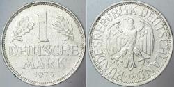 Efemera - ALMANYA 1 MARK 1975 D HARFİ= MÜNİH DARBI. - kitantik - kitaLog