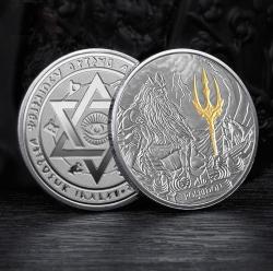 Antik Yunan Denizlerin Tanrısı Poseidon Hatıra Para Koleksiyon