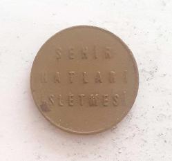 Şehir Hatları İşletmesi Vapur Jetonu