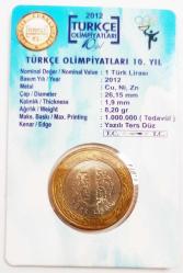 Türkçe Olimpiyatları Hatıra Parası..((2012))
