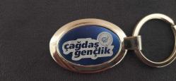 ÇAĞDAŞ YAŞAMI DESTEKLEME DERNEĞİNDEN ÇAĞDAŞ GENÇLİK ANAHTARLIK. KONDİSYON YÜKSEK KOLEKSİYONLUK NADİR