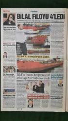 Sözcü Gazete 11 Nisan 2015 Milletçe Alkışlıyoruz,Bilal Erdoğan,Cansen Başaran Symes,Dirk Kuyt,Jose Bosingwa,Diego Ribas,Mircea Lucescu,Demba Ba,Slaven Bilic,Ersan Adem Gülüm,Dursun Özbek,Bülent Arınç,Öztürk Yılmaz,Mustafa Varank,Mehmet Atalay,Mevlüt Çavuşoğlu,Ekrem İncel,İlker Başbuğ,Ali Babacan,Kıvanç Tatlıtuğ - İlker Ayrık Akbank Reklamı