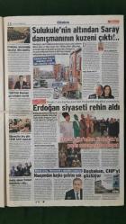 Sözcü Gazete 11 Nisan 2015 Milletçe Alkışlıyoruz,Bilal Erdoğan,Cansen Başaran Symes,Dirk Kuyt,Jose Bosingwa,Diego Ribas,Mircea Lucescu,Demba Ba,Slaven Bilic,Ersan Adem Gülüm,Dursun Özbek,Bülent Arınç,Öztürk Yılmaz,Mustafa Varank,Mehmet Atalay,Mevlüt Çavuşoğlu,Ekrem İncel,İlker Başbuğ,Ali Babacan,Kıvanç Tatlıtuğ - İlker Ayrık Akbank Reklamı