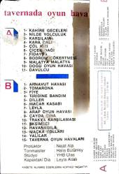 Tavernada Oyun Havaları Oryantaliniz Leyla Adalı Kaseti, Kahire geceleri, nilde yolculuk, karşılama, kara çalı, çöl kızı, çiçek dağı, fidayda