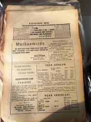 MARDİN KIZILTEPE SESİ  BAĞIMSIZ SİYASİ GAZETE -YEREL TAŞRA BASINI - 20 Mart 1979- SAYI :1606-Diyarbakır da anlaşmazlık  yüzünden bir şahıs öldürüldü -Malatya 'nın  2  köyü daha elektriğe  kavuştu -Bingöl  jandarması aramada mavzer tabanca ve mermi ele geçirdi -Batman Belediyesi  4 aydır maaş ödeyemiyor -Gazetemizin  ilan tarifesi