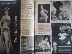 Pazar Aktüalite Sinema Tiyatro Mizah Mecmuası Dergisi Gazetesi - 9 Mart 1973 - Sayı::839 - Türkan Şoray - Antonella Zerry - Ümit Utku - Aziz Sarıkaya - Şevket Aktunç - Aram Gülyüz - Adnan Akar - Seyfettin Merttürk - Nimet Pekmezoğlu - Mürvet Bozkurt - Belkıs Acar - Engin Çağlar - Filiz Vural - Fethi Çelikbaş - Enver Atabek - Dilşan Gökmen - Orhan Afşar - Suna Selen - Akın Erkan - Dinçer Uras - Ali Çelik - Sevtap Eti - Fatma Girik - Melek Görgün - Gamze Öz - Erdinç Öz - Alpay - Miss Beaune İdyll - Mine Soley - Esen Püsküllü - Rüçhan Adlı fotoğraf ve haberi - Dergi Tam Değildir Sadece 12 Sayfası Mevcuttur