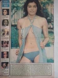 Pazar Aktüalite Sinema Tiyatro Mizah Mecmuası Dergisi Gazetesi - Bahar Erdeniz - Funda Gürçen - Gönül Tansel - Aydemir Akbaş - Türkan Şoray - Yılmaz Köksal - Ahu Tuğba - Temel Gürsu - Arda Uskan - Arzu Okay - Selçuk Özer - Melek Ayberk - Meral Zeren - Selami Şahin fotoğraf ve haberi - Dergi Tam Değildir Sadece 2 Sayfası Mevcuttur - Dergi Kapağı Yoktur