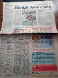 Milliyet Gazetesi - 22 Ocak 1998 - A Millli Takım Arnavutluk Karşısında Utandıran Prova - Süleyman Seba - Nikiforov Çelişkide - Fenerbahçe'nin Kocaelispor'dan Aldığı Mustafa Özkan'ın Sakat Olduğu Ortaya Çıktı - Hakan Şükür - Ülker Spor Bir Harika -  Bravo Kombassan Konyaspor - Cumhurbaşkanı Süleyman Demirel