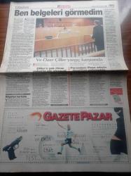 Hürriyet Gazetesi - 24 Ocak 1998 - Doping Yüzünden Teftişlik Olan Haltere Yeni Bir Bomba Düştü - Bill Clinton Oval Ofiste Harem Kurdu - Sezen Aksu - Fenerbahçeli Elvir Boliç Galatasaraylı Tugay Kerimoğlu Beşiktaşlı Alpay Özalan Reklam İçin Soyundu - Kore Savaşı Anma Günü - Serdar Bilgili Patladı - Barcelona'dan Oktay Derelioğlu'na Takip - NBA - Cibalispor'dan Büyük Atak - Ve Özer Çiller Yargıç Karşısında