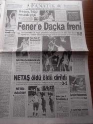 Fanatik Gazetesi- 18 Ocak 1998 -  İstanbulspor Çanakkale Dardanel'i Kolay Geçti - Oğuz Çetin'den Futbol Şov - Futbolda Türk Yunan İttifakı- Antep Değil Fenerbahçe Gazi - Süleyman Seba El Koyuyor - Maçta Kalp Krizi Geçiren Nesih Altuğ Öldü - Galatasaray'ın Gecesi - Engin Verel- Haluk Ulusoy - Şenes Erzik