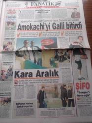 Fanatik Gazetesi - 7 Ocak 1998 - Adnan Polat Başkanlığı Düşünmüyor - Sergen Yalçın - 0 900 Ali Şen Gitsin Mi Kalsın Mı - Trabzonspor Bulgar Dartnev'i Deneyecek - Amokachi Geldi İdmana Çıkıyor - Aziz Yıldırım'ın Antrenör Adayı Antiç - Fransa 98 Kupası - Pavarotti - Barcelonaya Son 10 Dakika Sürprizi - Yeşim Salkım - Sümer Ezgü - Muazzez Ersoy