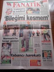Fanatik Gazetesi - 7 Ocak 1998 - Adnan Polat Başkanlığı Düşünmüyor - Sergen Yalçın - 0 900 Ali Şen Gitsin Mi Kalsın Mı - Trabzonspor Bulgar Dartnev'i Deneyecek - Amokachi Geldi İdmana Çıkıyor - Aziz Yıldırım'ın Antrenör Adayı Antiç - Fransa 98 Kupası - Pavarotti - Barcelonaya Son 10 Dakika Sürprizi - Yeşim Salkım - Sümer Ezgü - Muazzez Ersoy