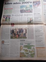 Yeni Yüzyıl Kale Arkası Gazetesi - 18 Şubat 1998 - Ayhan Akman Beşiktaş'ta - Yılın Bombası Heidi Klum - Oktay Derelioğlu Oynuyor Recep Çetin Belki - Haluk Ulusoy'un Federasyonu Çiftlik Gibi Kullandığı İddiaları Ortalığı Karıştırdı - Fenerbahçe'ye Aziz Yıldırım Bereketi - Spordan Sorumlu Devlet Bakanı Yücel Seçkiner - Ulusoy Gate Skandalı - A Milli Takım İsrail'le Oynuyor - Fatih Terim Hokkabaz Değilim