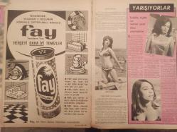 Pazar Aktüalite Sinema Tiyatro Mizah Mecmuası Dergisi Gazetesi - 6 Ağustos 1966 - Sayı:515 - Nevin Nuray - Fay Deterjan Reklamı - Türkan Şoray - Ajda Pekkan - Selma Güneri - Nilüfer Aydan - Bir Öfke Bir Öfke haberi - Hanımlar İçin haberi - Zeynep Berk fotoğraf ve haberi - Dergi Tam Değildir Sadece 4 Sayfası Mevcuttur