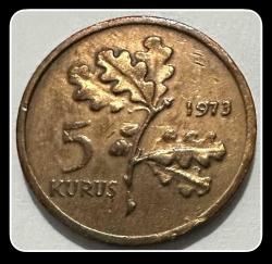 LOT.20 » 1973 - 5 KURUŞ (TCM973)