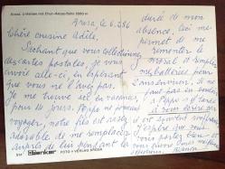 ŞEHİR KARTPOSTALI, İSVİÇRE'DEN KAR MANZARASI, DAĞLAR VE TREN YOLU, ARKASI YAZILI (ADELE ANAVI MEKTUBU), RENKLİ, 11 X 15 CM EBADINDA - 1940'LAR, 1950'LER, 1960'LAR, 1970'LER 1980'LER