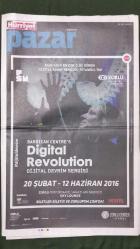 Hürriyet Pazar Gazete 28 Şubat 2016 Zülfü Livaneli,Yaşar Kemal,Ayşe Arman,Pucca,Mark Ruffalo,Michael Keaton,John Slattery,Çocuğumu Cinsel İstismardan Nasıl Korurum ?,Digital Revolution Afişi,Zorlu Center Reklamı