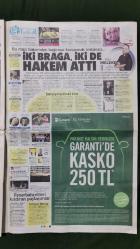 Hürriyet Gazete 18 Mart 2016 Bomba Valizi Otobüsle Geldi,Uğur Meleke,İvan Bebek,Simon Kjaer,Ahmet Davutoğlu,Kemal Kılıçdaroğlu,Volkan Demirel,Alper Potuk,Zeljko Obradovic,Ivan Bebek Maçı Katletti,Jan Olde Riekerink,Salih Dursun,Angela Merkel,Vladimir Putin,Bennu Gerede,Emir Bahadır,Nurseli İdiz,Sıla Gençoğlu,Münir Özkul,Binali Yıldırım,Güner Özkul,Vestel - Bahçeşehir Okulları - Fiat  Reklamı,Seri İlanlar
