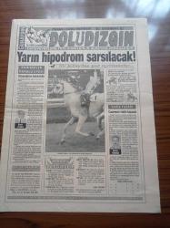 Günaydın Doludizgin At Yarışı Gazetesi - 22 Nisan 1995 -  En Son Galoplar - Gerçek Profesör Avrakadavra - Açık Heybeliada Koşusu - 950 Metre Çim -Yarın Hipodrom Sarsılacak - Bir Jokeyden Şok Açıklamalar - Konuşan Beygirler - Şerefbey - Yağızcan -  Johny Guitar - Süpertay - Topnel-  Casamento - İstanbul Programı -Sadi Harmanbaşı - Arap İbo - 1700 Metre Çim - İngiliz Koşusu