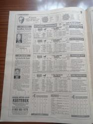 Günaydın Doludizgin At Yarışı Gazetesi - 22 Nisan 1995 -  En Son Galoplar - Gerçek Profesör Avrakadavra - Açık Heybeliada Koşusu - 950 Metre Çim -Yarın Hipodrom Sarsılacak - Bir Jokeyden Şok Açıklamalar - Konuşan Beygirler - Şerefbey - Yağızcan -  Johny Guitar - Süpertay - Topnel-  Casamento - İstanbul Programı -Sadi Harmanbaşı - Arap İbo - 1700 Metre Çim - İngiliz Koşusu