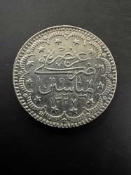 Efemera - 5. MEHMED REŞAD &middot; 5 KURUŞ &middot; (1327/3) &middot; KOSOVA &middot; GÜMÜŞ &middot; RRR - kitantik - kitaLog