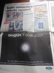 Sabah Gazetesi - 1 Ağustos 2000 - Elvir Baliç Kefen Giyerim Galatasaray Forması Giymem - Ünlü Güzellerin Kadın Sapıkları - Alaattin Çakıcı Mehmet Ali Ağca'ya Kızdı Harçlığını Kesti - Vurguncuya Maaş Yayını Ses Getirdi Bülent Ecevit El Koydu - Ahmet Necdet Sezer - Aysu Baceoğlu - Ayşe Hatun Önal - Hande Ataizi - Aysun Kayacı - Şovmen Boran Kaya Trafik Kazasında Öldü