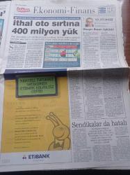 Sabah Gazetesi - 1 Ağustos 2000 - Elvir Baliç Kefen Giyerim Galatasaray Forması Giymem - Ünlü Güzellerin Kadın Sapıkları - Alaattin Çakıcı Mehmet Ali Ağca'ya Kızdı Harçlığını Kesti - Vurguncuya Maaş Yayını Ses Getirdi Bülent Ecevit El Koydu - Ahmet Necdet Sezer - Aysu Baceoğlu - Ayşe Hatun Önal - Hande Ataizi - Aysun Kayacı - Şovmen Boran Kaya Trafik Kazasında Öldü