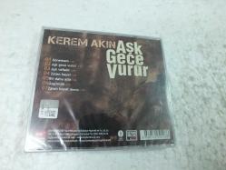 KEREM AKIN AŞK GECE VURUR CD SIFIR