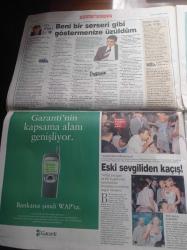 Sabah Gazetesi - 9 Temmuz 2000 - Balalayka Filmi Var Kemal Sunal Yok - Deniz Akkaya'nın Tuhaf Hastalığı - Özel Tim Tarihe Karışıyor - 40 Dakikada By Pass - Sıcaklar 7 Can Aldı - Doktor Haldun Karagöz - Futbolda Ağız Dalaşı - Mustafa Denizli - Faruk Süren - Hakan Şükür