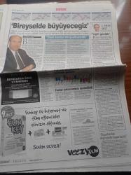 Sabah Gazetesi - 9 Temmuz 2000 - Balalayka Filmi Var Kemal Sunal Yok - Deniz Akkaya'nın Tuhaf Hastalığı - Özel Tim Tarihe Karışıyor - 40 Dakikada By Pass - Sıcaklar 7 Can Aldı - Doktor Haldun Karagöz - Futbolda Ağız Dalaşı - Mustafa Denizli - Faruk Süren - Hakan Şükür