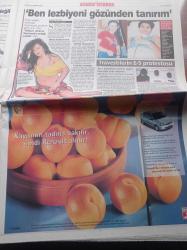 Sabah Gazetesi - 30 Temmuz 2000 - Galatasaray'a Darbe - Elvir Baliç - Mustafa Denizli - Alpay Özalan - Mit Eski Daire Başkanı Mehmet Eymür Yeşil Kod Adlı Mahmut Yıldırım'ın Kimliğini Açıkladı - Semiha Yankı Zor Kurtuldu - Jet Fadıl'dan Sanal Temel - Mesut Yılmaz'dan Voleybol Dersi Katile Bile Maaş Ödüyoruz