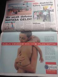 Sabah Gazetesi - 30 Temmuz 2000 - Galatasaray'a Darbe - Elvir Baliç - Mustafa Denizli - Alpay Özalan - Mit Eski Daire Başkanı Mehmet Eymür Yeşil Kod Adlı Mahmut Yıldırım'ın Kimliğini Açıkladı - Semiha Yankı Zor Kurtuldu - Jet Fadıl'dan Sanal Temel - Mesut Yılmaz'dan Voleybol Dersi Katile Bile Maaş Ödüyoruz