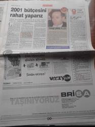Sabah Gazetesi - 30 Temmuz 2000 - Galatasaray'a Darbe - Elvir Baliç - Mustafa Denizli - Alpay Özalan - Mit Eski Daire Başkanı Mehmet Eymür Yeşil Kod Adlı Mahmut Yıldırım'ın Kimliğini Açıkladı - Semiha Yankı Zor Kurtuldu - Jet Fadıl'dan Sanal Temel - Mesut Yılmaz'dan Voleybol Dersi Katile Bile Maaş Ödüyoruz