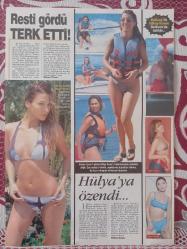 Şamdan Magazin Dergi önlü arkalı 4 sayfa ,İzel,Sedef Avcı,Kıvanç Kasabalı ,Aslı Sarı,Mithat Can,Canan Doğulu, Kenan Doğulu,Ebru Akel,İnci Gülen,Harun Özakıncı,Serdar Ortaç,Gizem Özdilli,Demet Akalın,Hande Yener,Nigar Talibova 28*41 cm