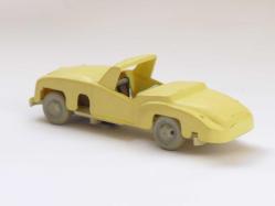 Eski Sovyet Rus Kurmalı Araba -Vintage Oyuncak Araba, Antika Oyuncak Koleksiyon