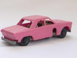 Eski Sovyet Rus Kurmalı Araba -Vintage Oyuncak Araba, Antika Oyuncak Koleksiyon