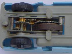 Eski Sovyet Rus Kurmalı Araba -Vintage Oyuncak Araba, Antika Oyuncak Koleksiyon