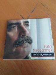 FATİH KISAPARMAK * AŞK ve ÖZGÜRLÜK İÇİN * CD ALBÜM * ÇINAR MÜZİK