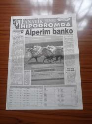 Fanatik Hipodromda At Yarışı Gazetesi -7 Ocak 1997 - Alperim Banko - TJK Başkan Adayı Faruk Girgin - Veli Efendi Hüzünlü - Son Galoplar - Atın Sırtından Nedim Balcı - Gazneli - Bellisimo - Mirkalem - Hipodrom Casusu -  Özhanbey Uygun Kilolu Koşuyor - Çarşamba Adana Programı - Günün Kare Ası - Günün Akrepleri