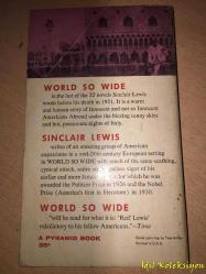 World So Wide - Sinclair Lewis - Pyramid Books - İngilizce Kitap (Dünya Çok Geniş)
