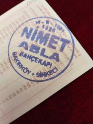 MİLLİ PİYANGO 31 ARALIK 2005 YILBAŞI ÇEYREK BİLET NİMET ABLA DAMGALI PİYANGO BİLETİ 2018