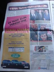 Sabah Gazetesi - 25 Nisan 1998 - Şemdin Sakık'ın Ağzından PKK Ve Abdullah Öcalan - Jay Jay Okocha - Cem Yılmaz - Ebru Şallı - Doğru Yol Partisi'nde Yas Yahya Uslu Öldü - Özer Çiller'e Hapis İstemi - Susan Mcdougal Bill Clinton İçin Hapiste - Mesut Yılmaz - Deniz Baykal - MÜSİAD'da Garip Laflar