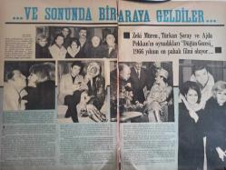 Pazar Aktüalite Sinema Tiyatro Mizah Mecmuası Dergisi Gazetesi - 24 Aralık 1966 - Sayı:535 - Seher Şeniz - Carrol Baker - France Pasier - Yeşilçam Yeni Vampları:1 haberi - Zeki Müren - Ajda Pekkan - Feridun Karakaya - Osman Seden - Kadir Savun - Feridun Çölgeçen - Türkan Şoray - Ali Şen - İlham Hemşeri - Muammer Gözalan - Necati İlktaç - PURO Sabun Reklamı fotoğraf ve haberi - Dergi Tam Değildir Sadece 6 Sayfası Mevcuttur