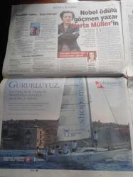 Sabah Gazetesi - 9 Ekim 2009 - Aydın Doğan'da Mal Varlığı Telaşı - Altın Portakal Film Festivali Sunuculuğu Burcu Kara'ya -- Kazakistan'ın Dev Yatırımcıs Zeki Pilge'yi Ağır Ağır Yaralayan Tetikçi Rus Mafyası İle Bağlantılı Mı - Kuran Kursuna Yargı Vizesi- Nobel Alman Yasar Yazar Herta Müller'e